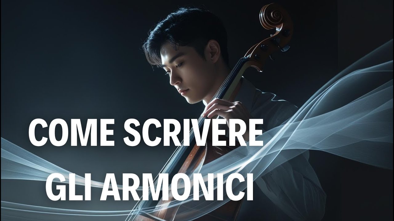 Armonici naturali e artificiali - La notazione