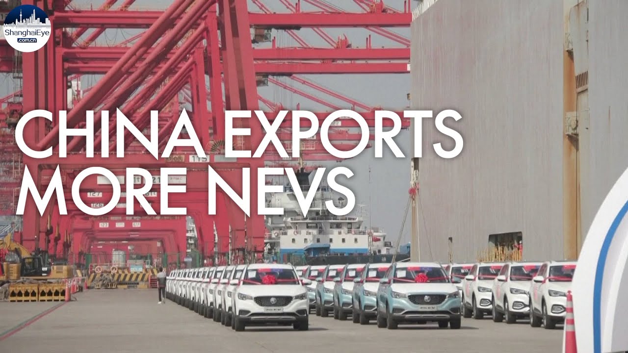 Shanghai port exports over $3.5bln worth of electric cars in H1, mostly to Europe