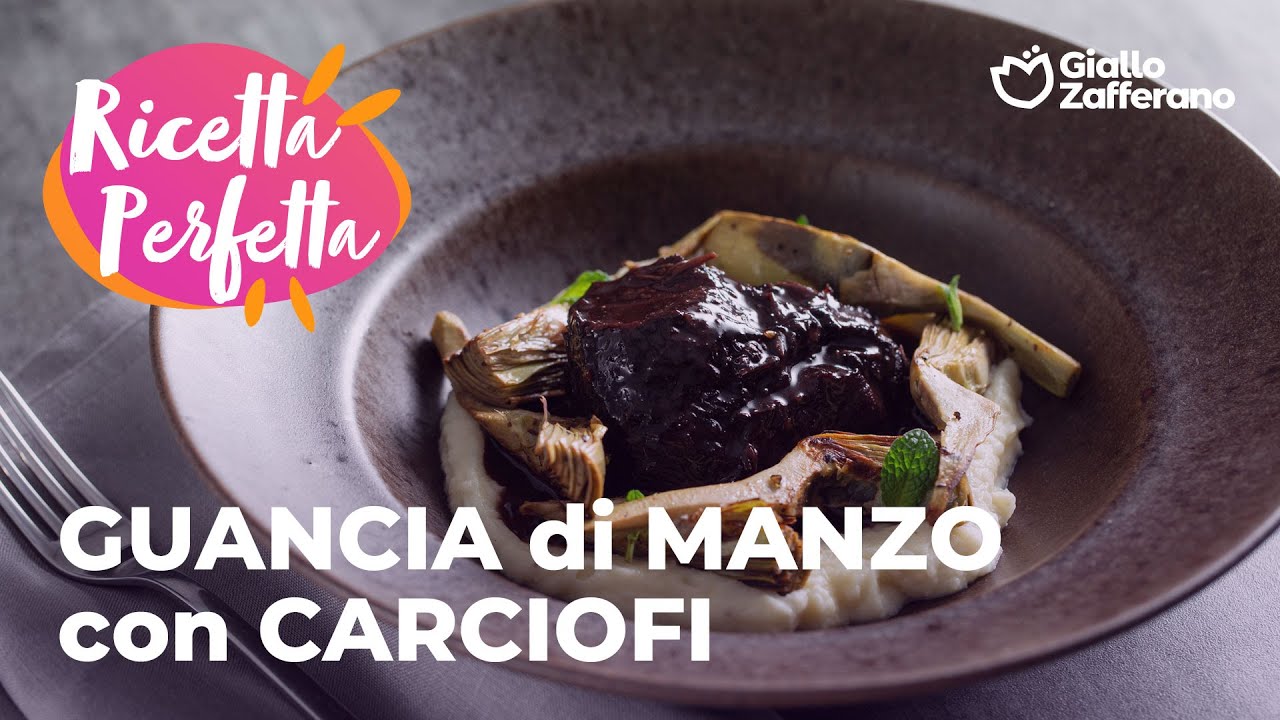 GUANCIA di MANZO con CARCIOFI - RICETTA PERFETTA🍴😋💥💚