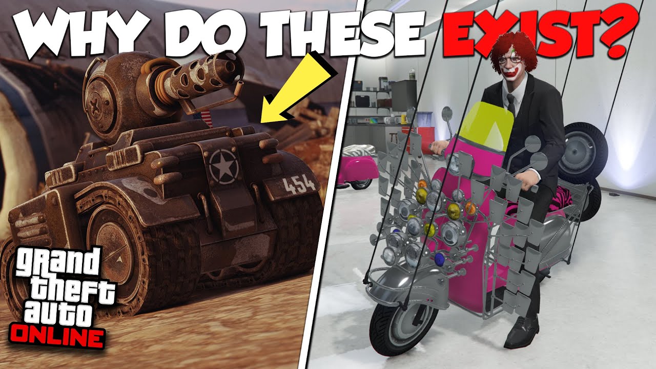 Top 10 DUMBEST VEHICLES in GTA Online 2023