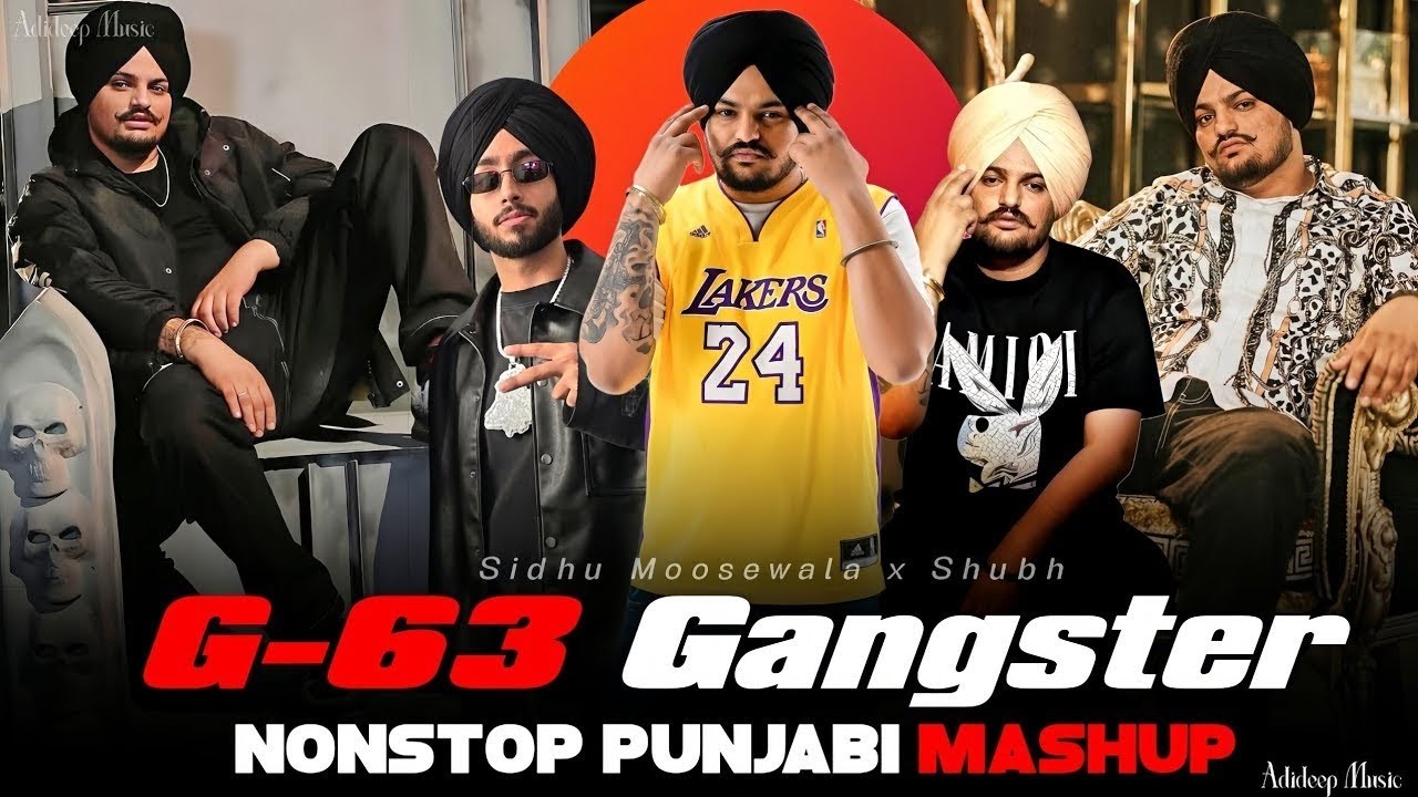 G-63 Gangster Hood | Sidhu Moosewala x Shubh Nonstop Punjabi Mashup | Trendingsongs | ADIDEEP Music