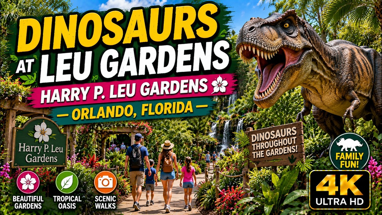 Harry P. Leu Gardens - Orlando, Florida | Walkthrough