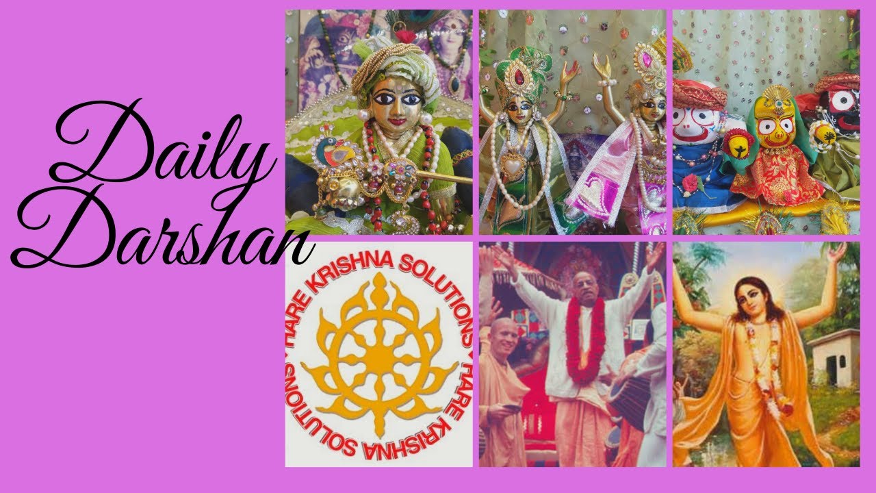 Daily Darshan -  ISKCON Devotees Temple
