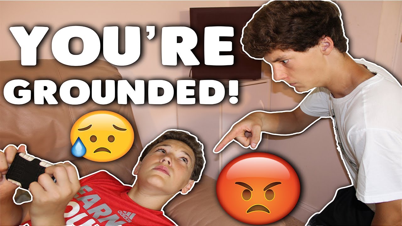 YOU'RE GROUNDED! (FUNNY SKIT)