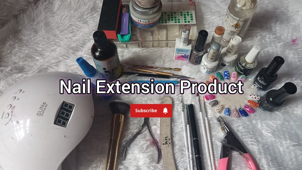 Nail extension kit 💅 Nail extension at home | Gel Nail Extension Kit #nailart #nailextension