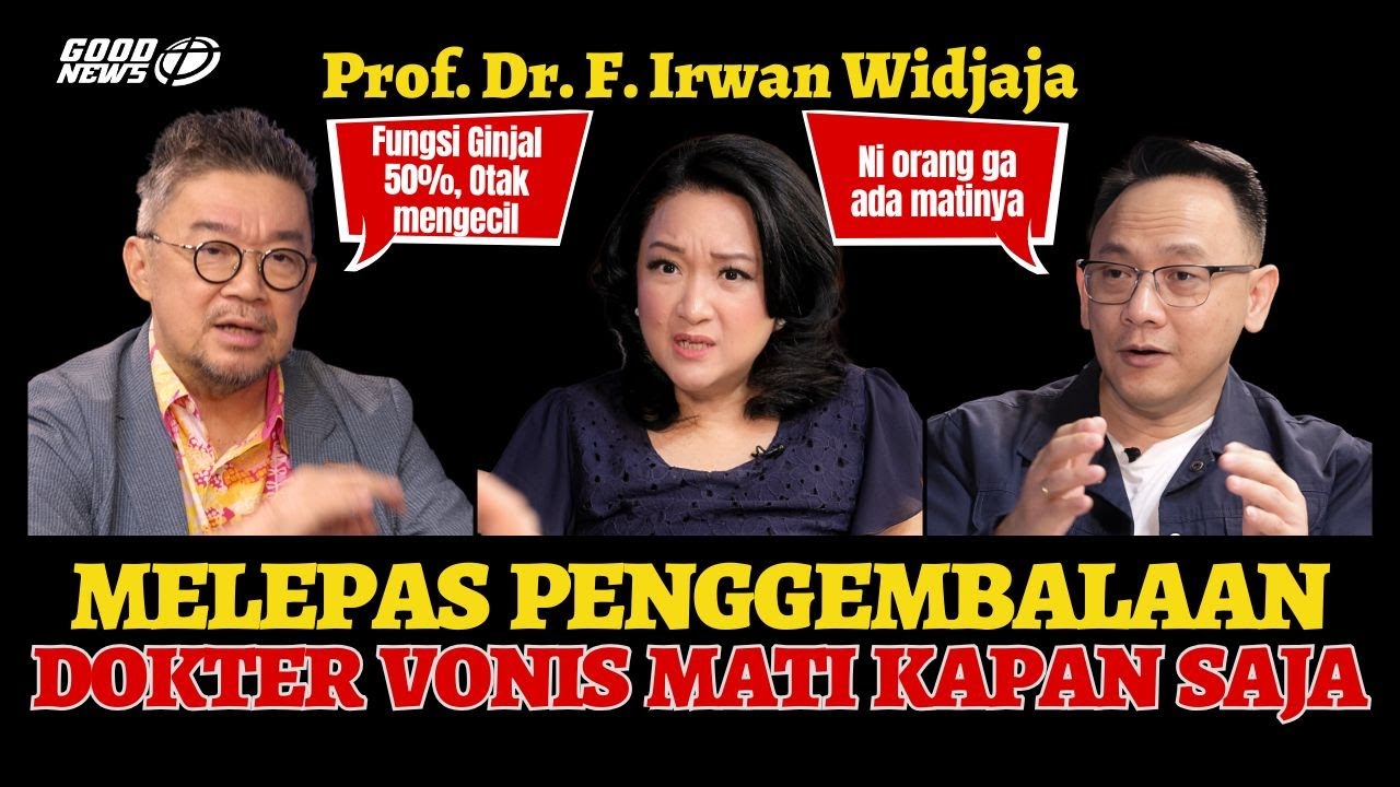 DIVONIS MATI, OTAK MENGECIL, TAPI TUHAN BELUM SELESAI! | Prof. Irwan Widjaja Bicara Iman & Panggilan