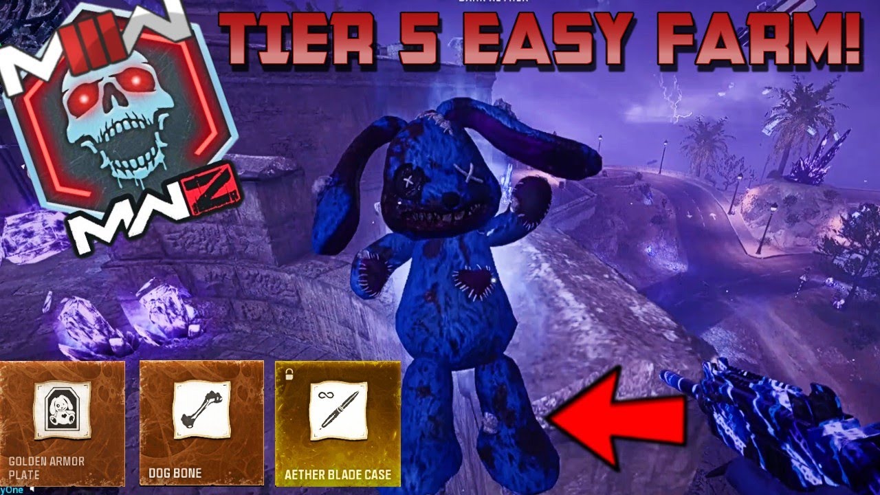 MWZ *NEW* HOW TO FARM (TIER 5) DARK AETHER EASY GUIDE! GET ALL CLASSIFIED SCHEMATICS! MW3
