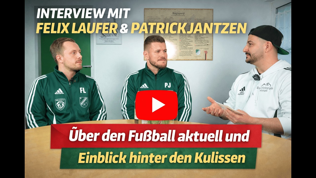 🎥 Interview mit Patrick Jantzen & Felix Laufer