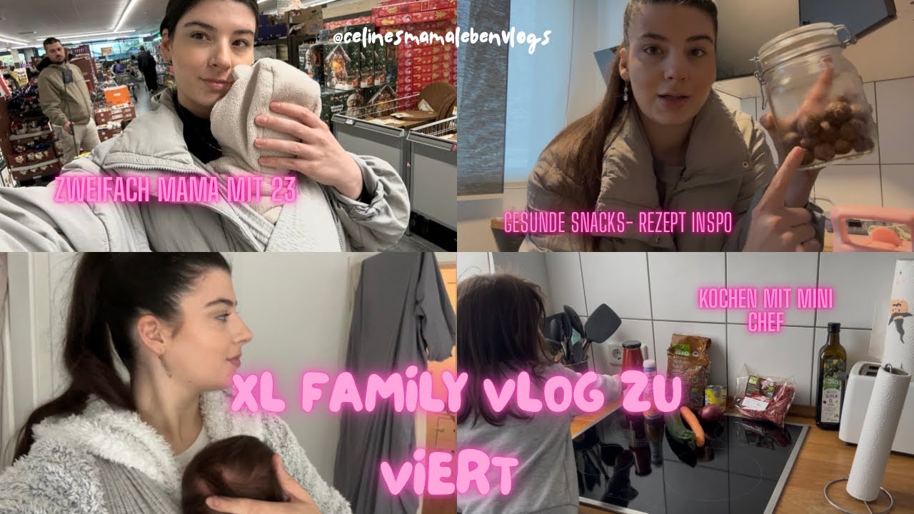 VLOG~ 5. Woche nach Geburt🤱🏻| Besuch, Rezepte, Familien Alltag mit Baby und Kleinkind 