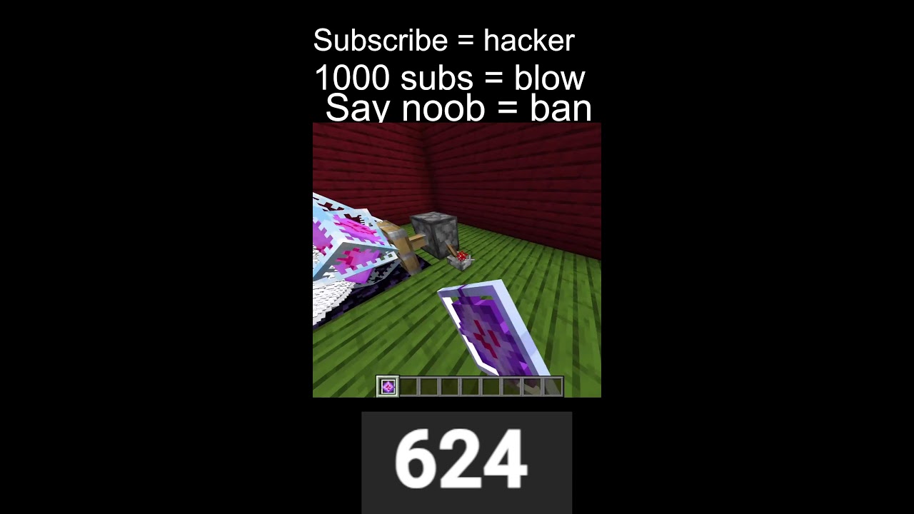 SUB = KILL MINECRAFT LIVE