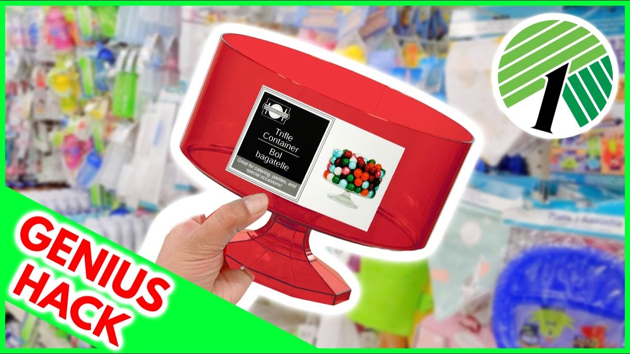 Grab a DOLLAR TREE CANDY BOWL for this brilliant idea!