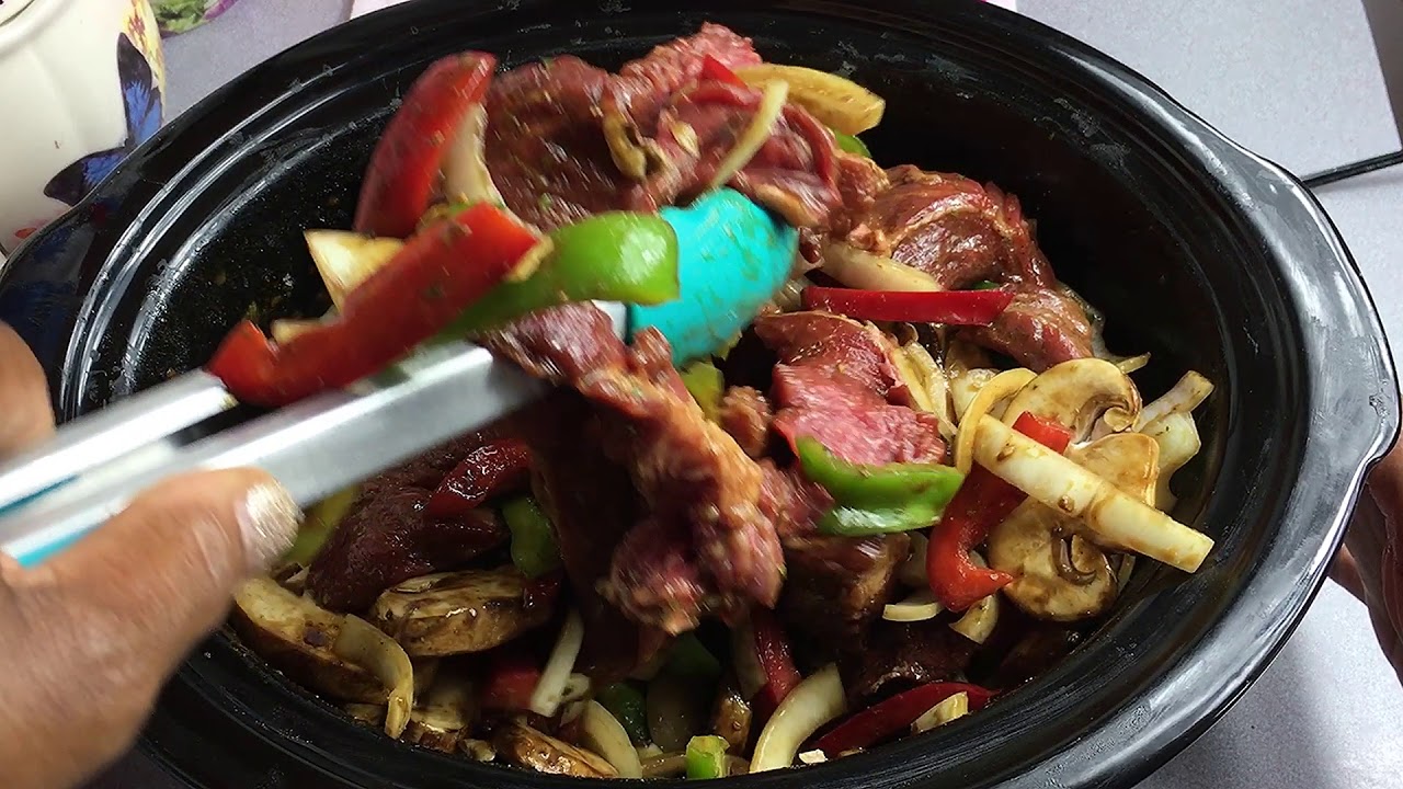 Pepper Steak Recipe - Slow Cooked Pepper Steak