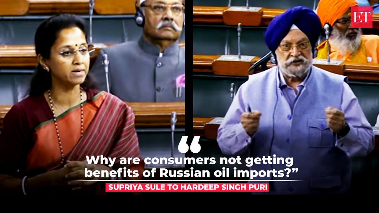 Supriya Sule vs Hardeep Singh Puri: Here's Petroleum Minister's take on high fuel prices