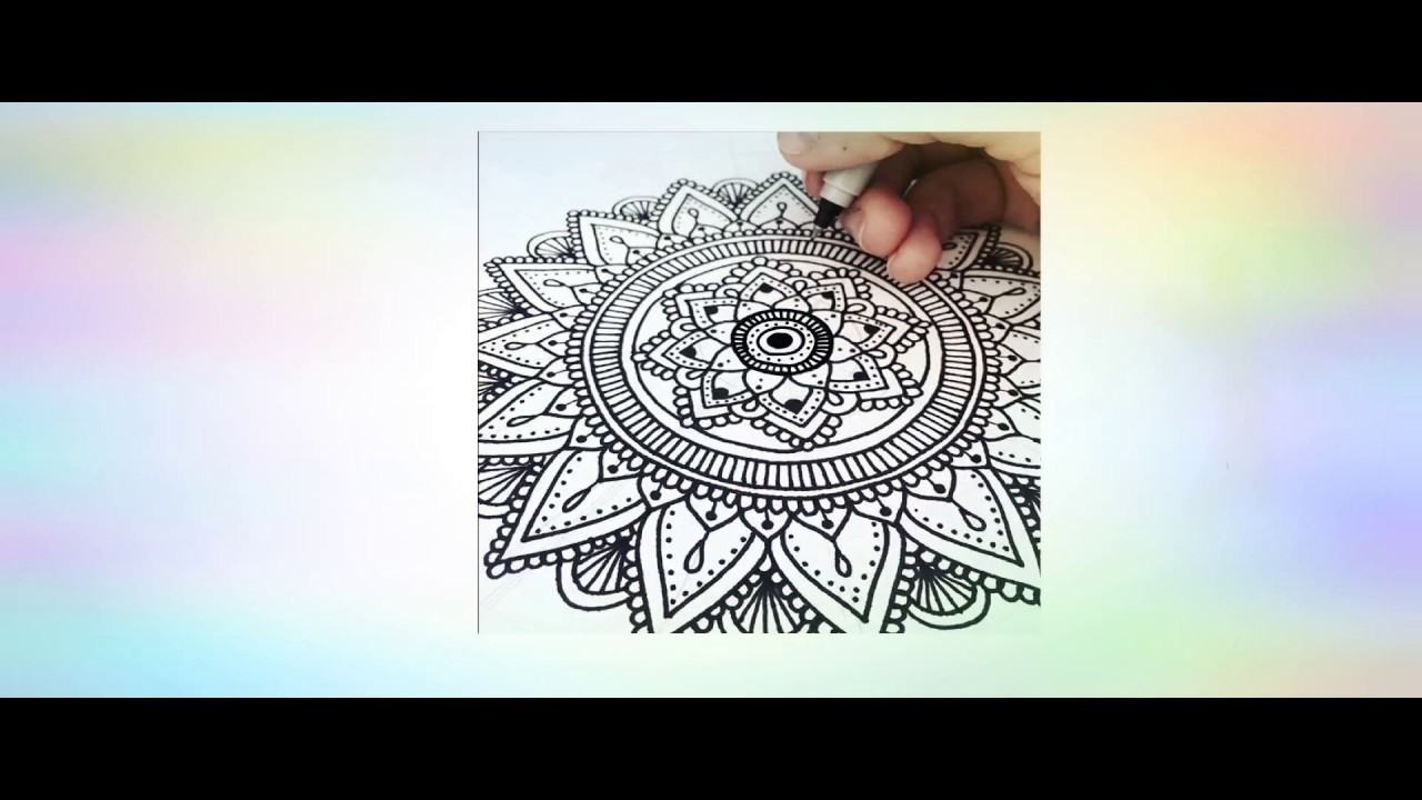 Digital Mandala || Arts By Miranda