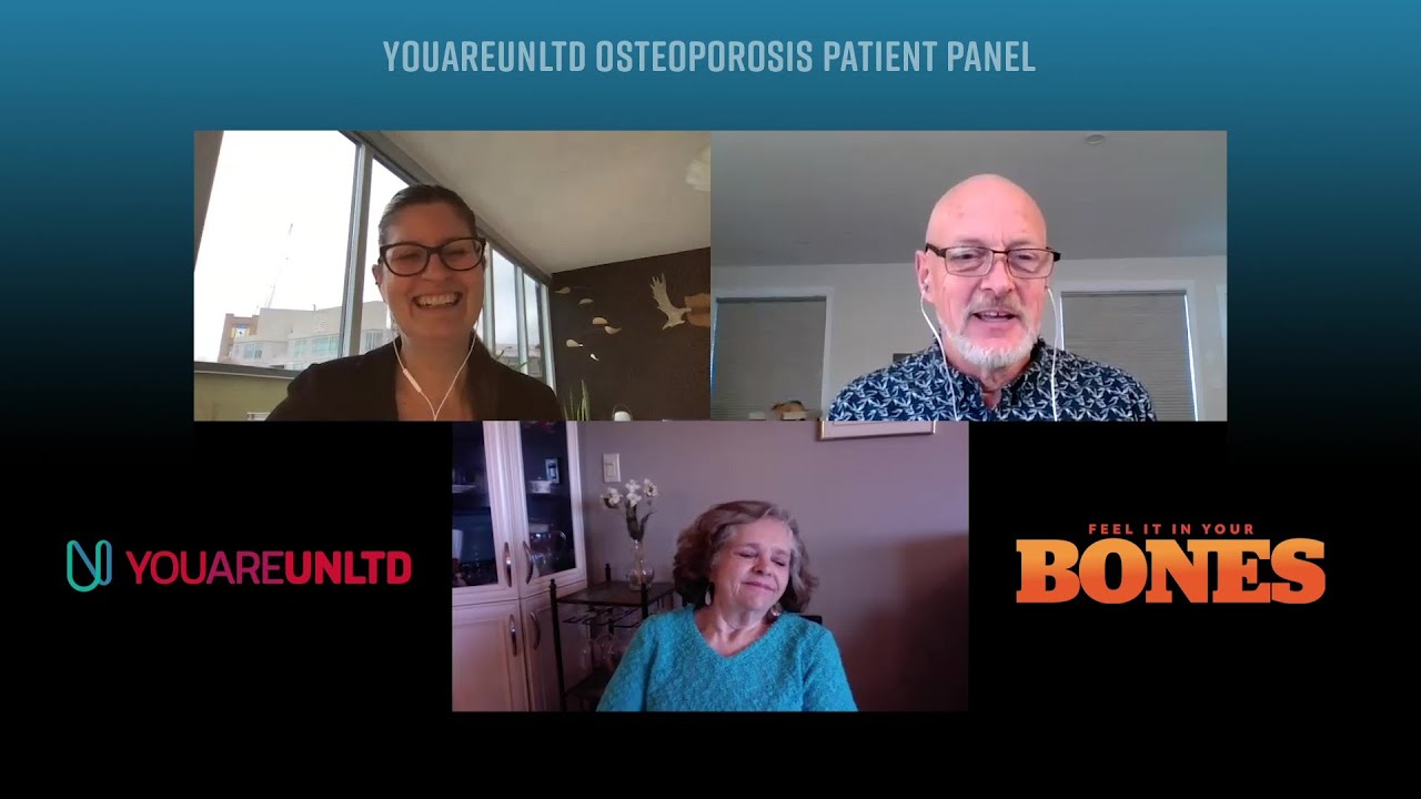 What’s it really like to live with osteoporosis? Watch YouAreUNLTD's Osteoporosis Patient Panel