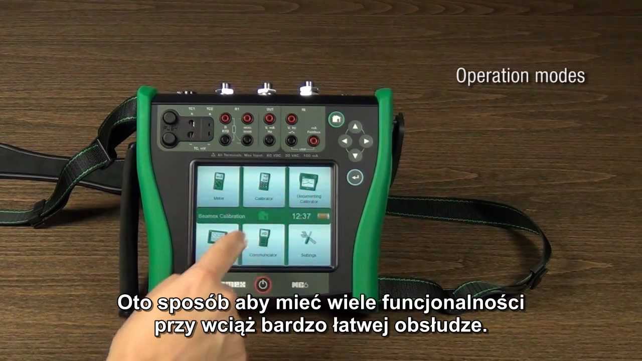 Beamex MC6 kalibrator wielofunkcyjny.Prezentacja możliwości