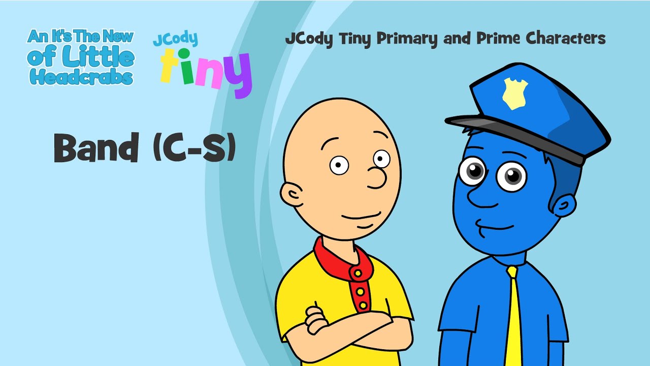 JCody Tiny Primary and Prime Characters Band (C-S)
