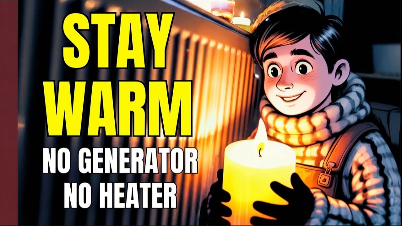 How to Heat a Room Without a Heater or Power During Collapse