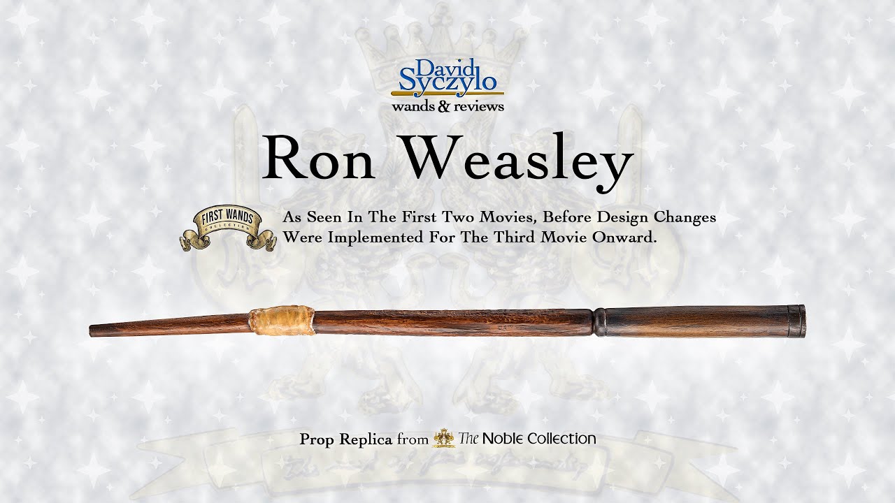 Ron Weasley 1st Wand - The Noble Collection