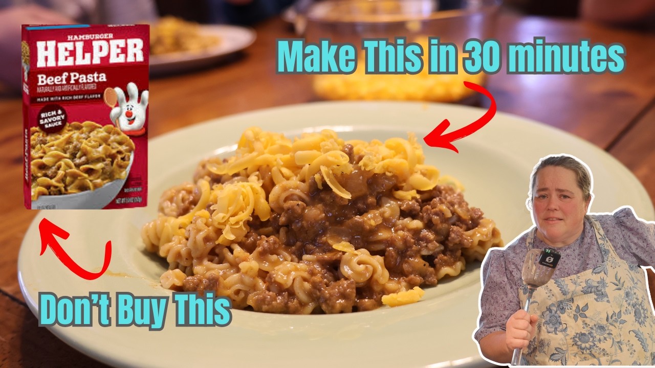 Never buy Hamburger Helper, again!