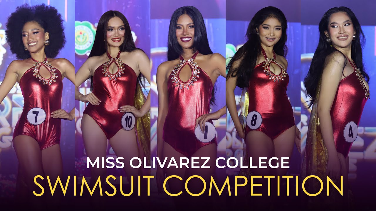 Miss Olivarez College 2026 Swimwear Competition #pageanttalk #misterandmissolivarez