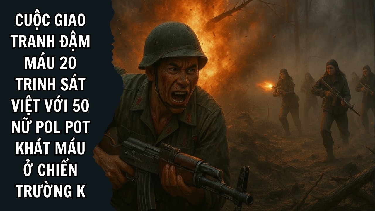 Cuộc Giao Tranh Đậm Máu 20 Trinh Sát Việt Với 50 Nữ Pol Pot Khát Máu Ở Chiến Trường K