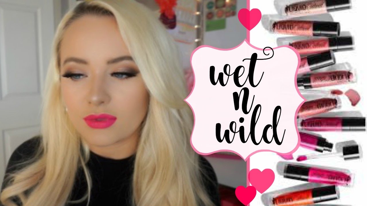 NEW! Wet n Wild 'Liquid Catsuit' Matte Liquid Lipsticks Swatches | All 13 Shades