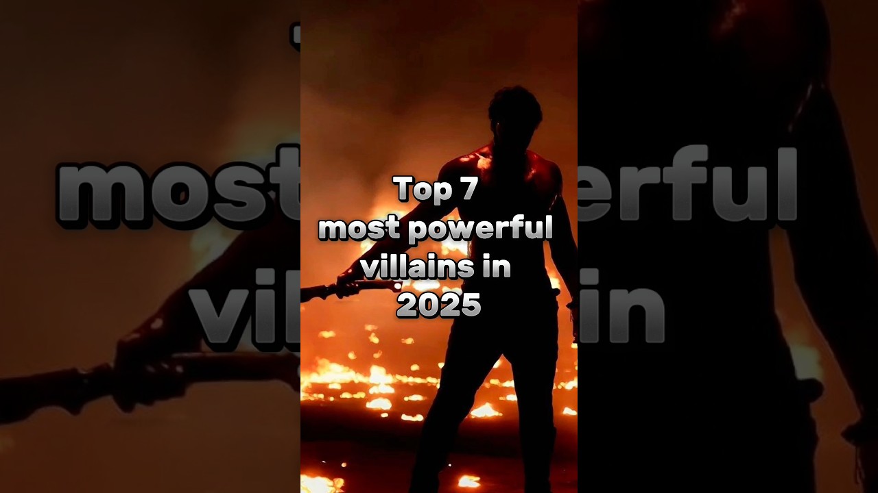 Top 7 most powerful villains in 2025 ❤🤔👑😎#short simon ❤ omi☠️Dayal 😎