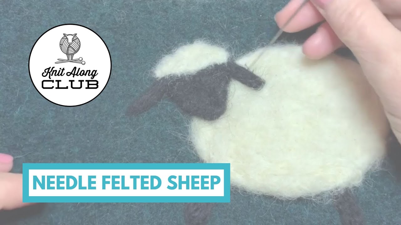 Needle Felted Sheep