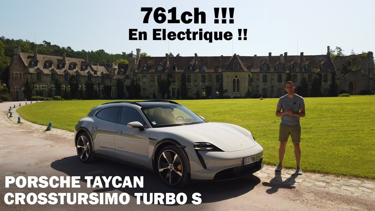 Nouveau Porsche TAYCAN Cross turismo TURBO S - 761ch !!! La meilleure Electrique de tous le temps ?