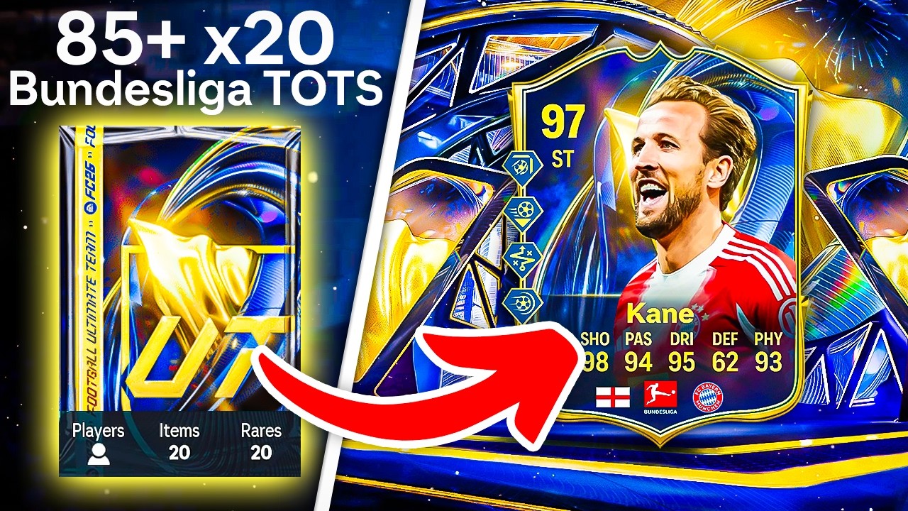 85+ x20 наборов BUNDESLIGA TOTS! 🚨 FC 26 Ultimate Team