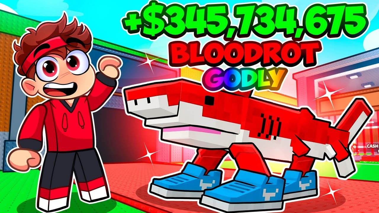 J'ai vol&eacute; Le NOUVEAU Super Cheat&eacute; BLOODROT Godly sur Roblox Steal a Brainrot !