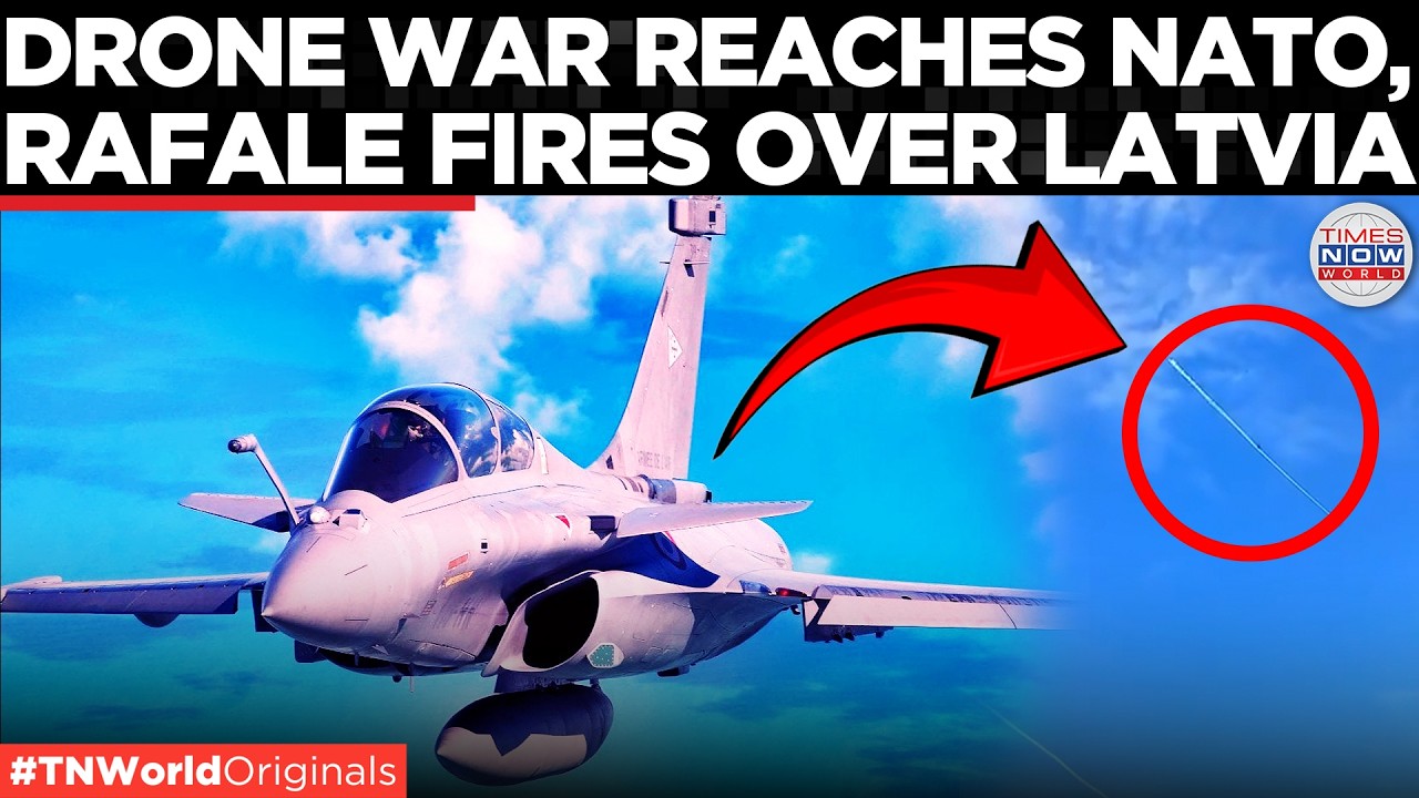 AIR ALERT IN LATVIA? NATO Shoots Down Intruder; French Rafale Scrambles Near Russia Border