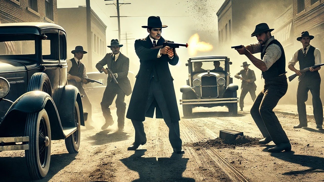 TOMMY GUN 💥💥 WESTERN SAGA💥💥 The Dusty Road to Revenge