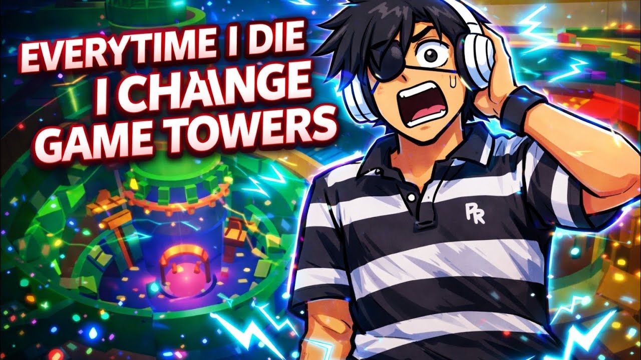 EVERYTIME I DIE, I CHANGE TOWERS🔥