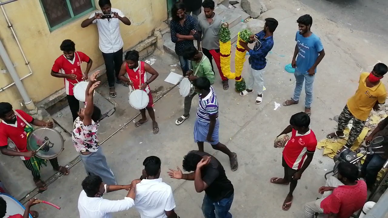 Sk.chandru thapset || சோளிங்கர் நண்பர்கள்  vera level dance