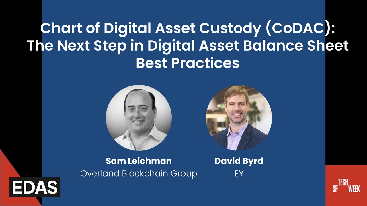 CoDAC: Chart of Digital Asset Custody
