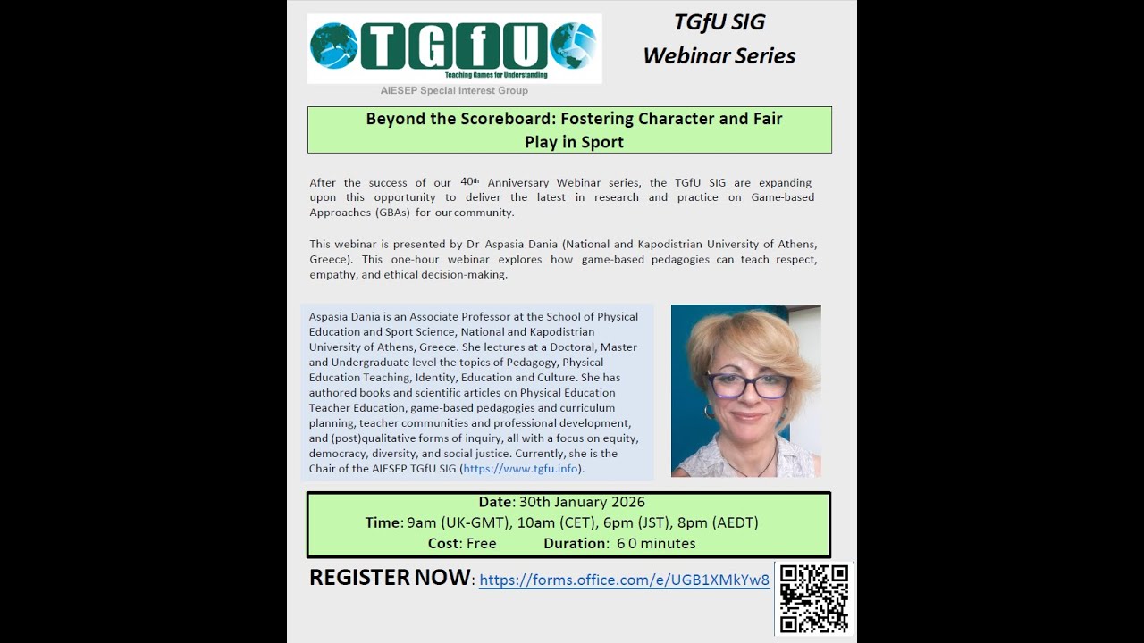 TGfU Webinar  