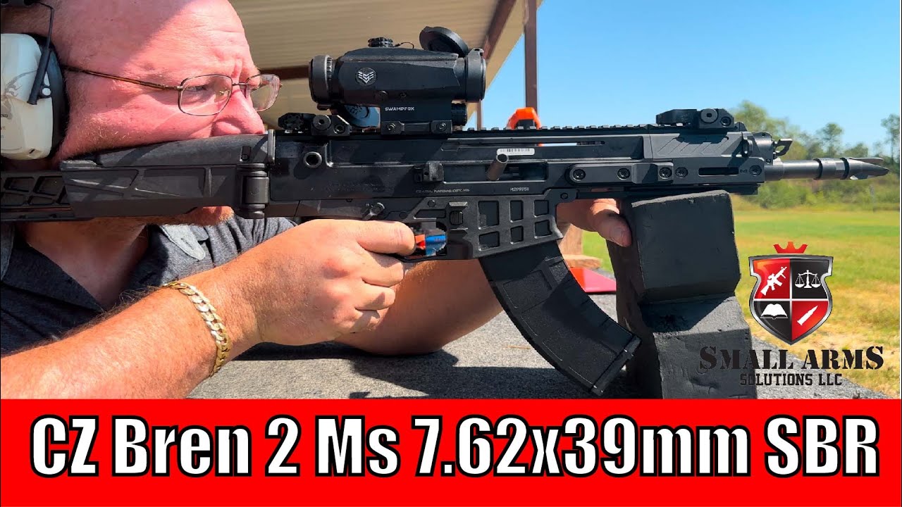 CZ Bren 2 Ms 7.62x39mm SBR
