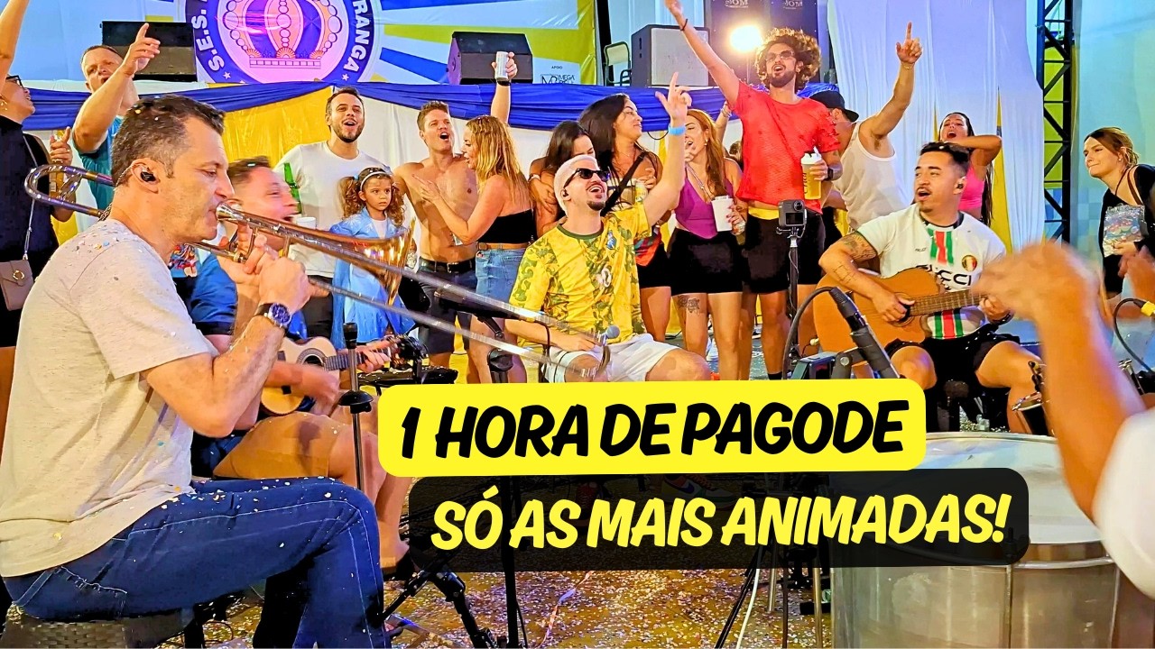 1 Hora de Pagode Animado pra Churrasco e Festa 🔥 | Só As Melhores (Ao Vivo)