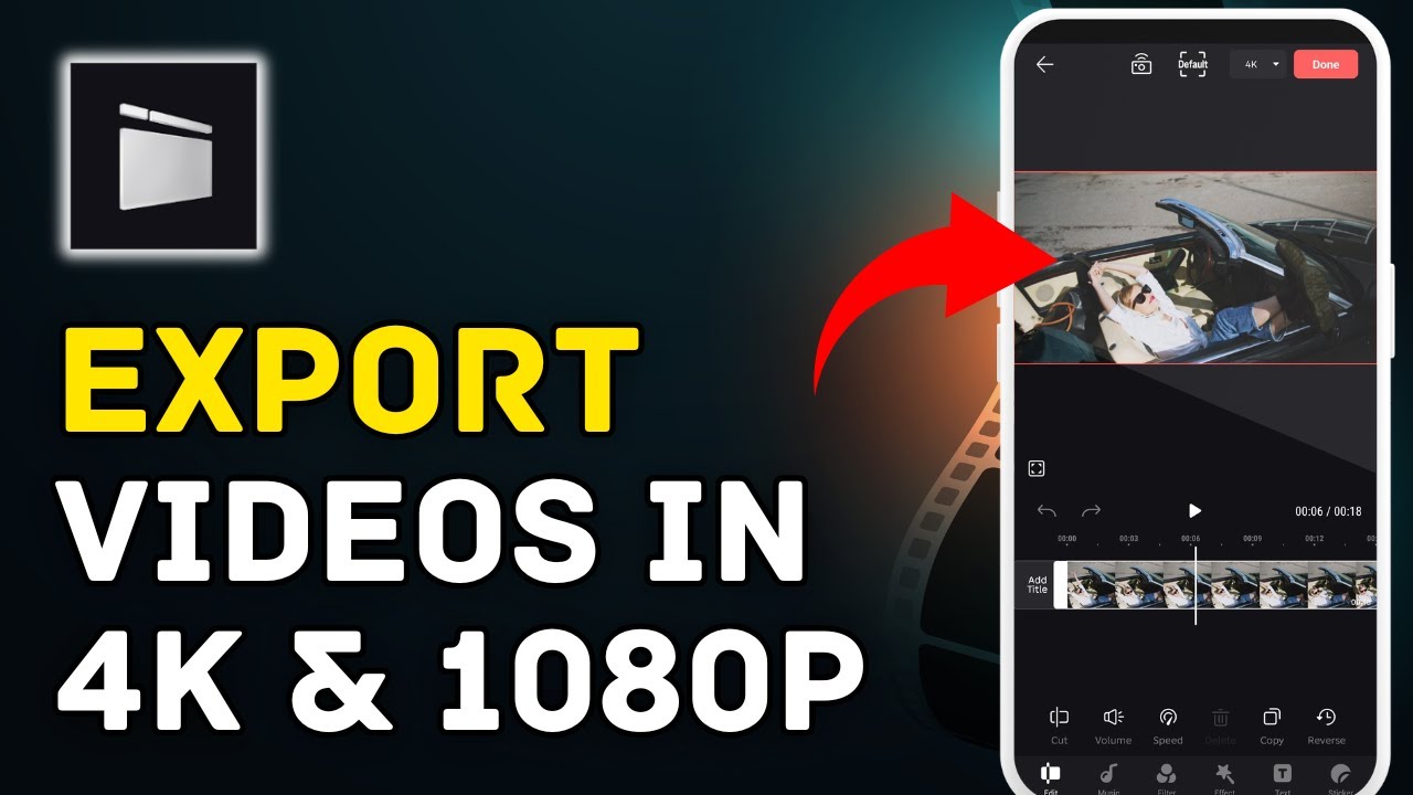 How to Export Videos in 4K and 1080p from LightCut 2025?