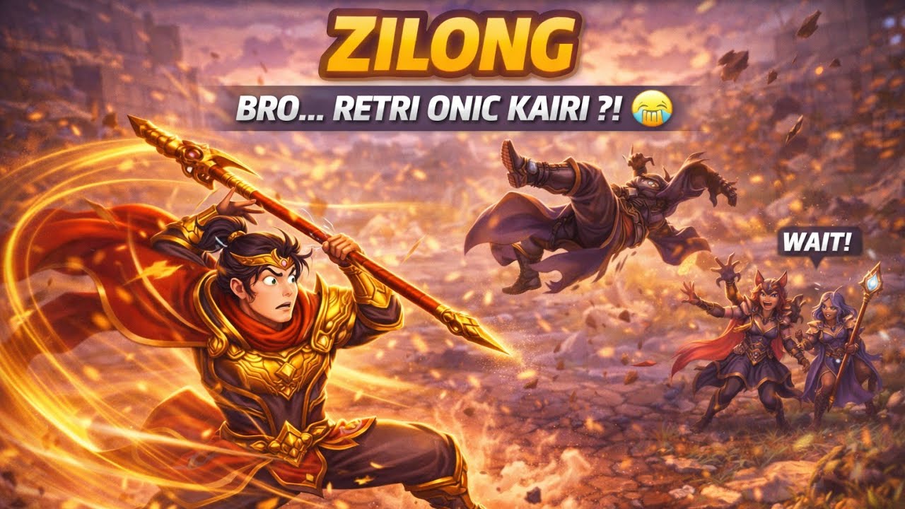 Retri gua di bandingin sama kairi perkara turtle gagal , liat cara gua gendong pake hyper zilong 
