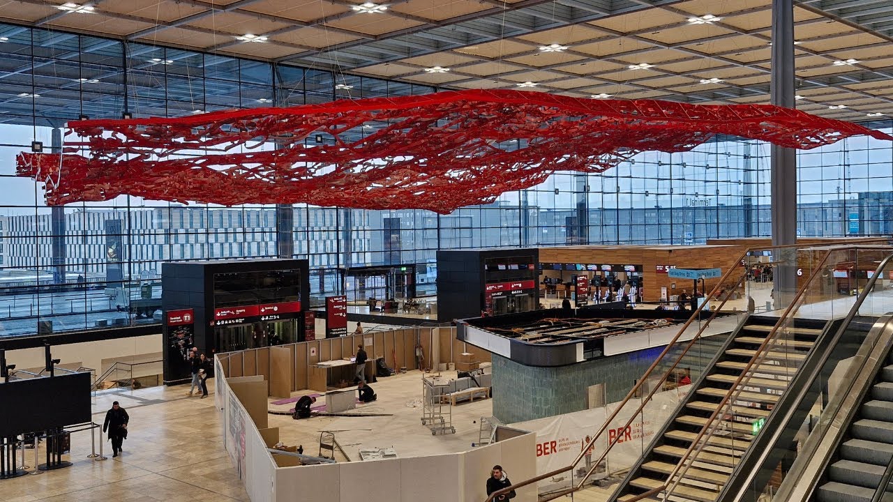🇩🇪 Germany’s Most Controversial Airport Full Walk Inside BER