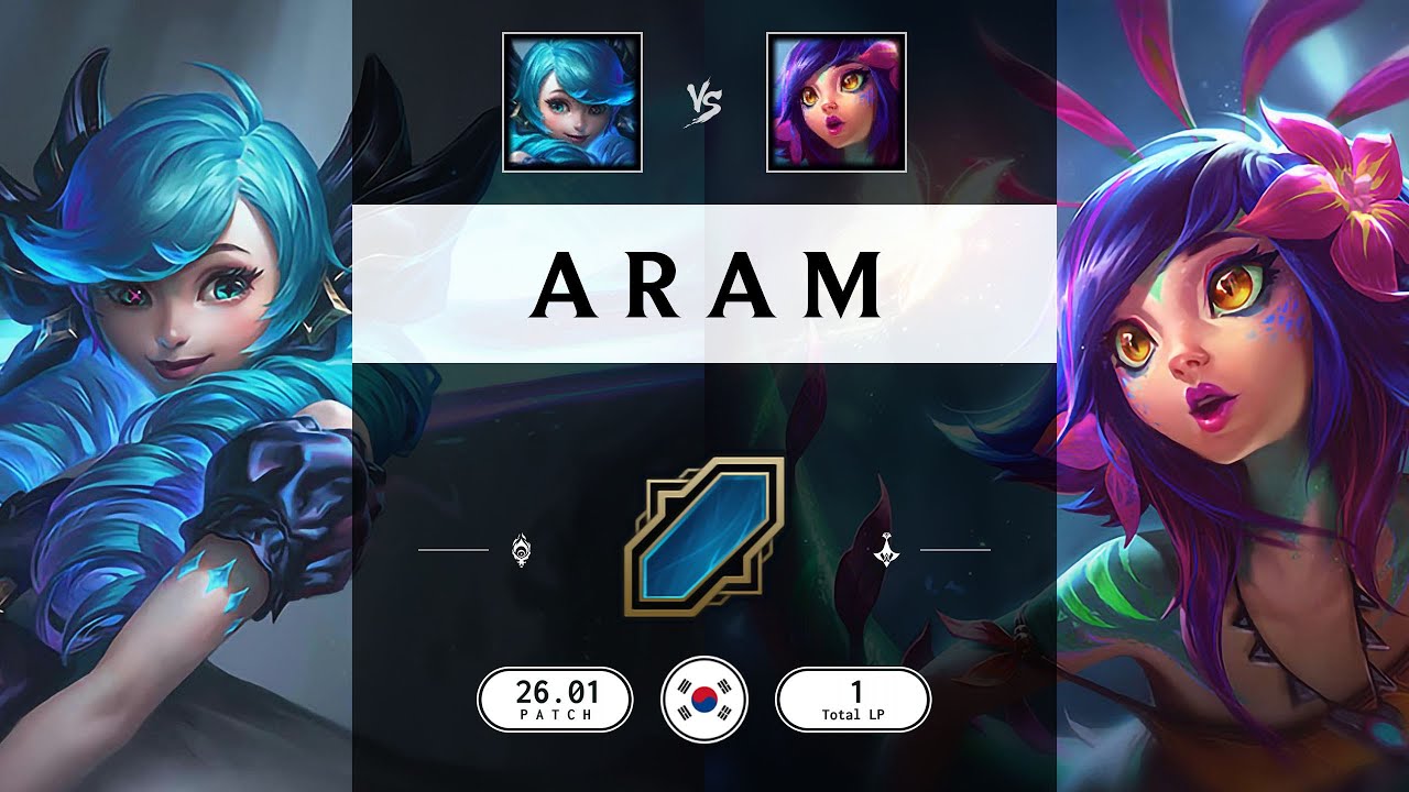 ARAM Match: Gwen vs Neeko - KR server Patch 26.01