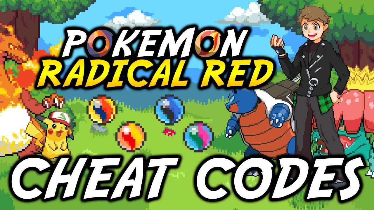 Pokemon Radical Red All Mega Stone Cheat Codes! (Part - 04)
