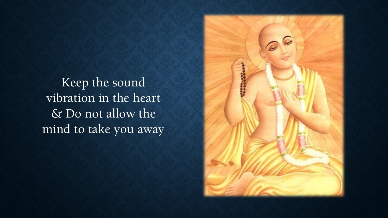 Japa meditation - keep the Maha Mantra in the center of your life
