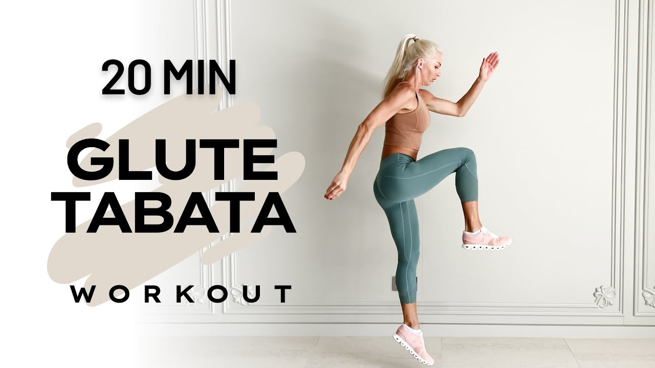 20 MIN At Home GLUTE Focused Workout - GROW Your Glutes - HIIT, All Standing, No Equipment