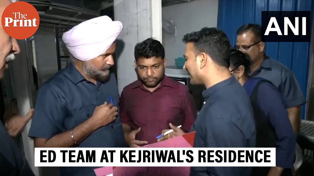 ED conducts searches at CM Arvind Kejriwal's residence in Delhi Liquor policy case