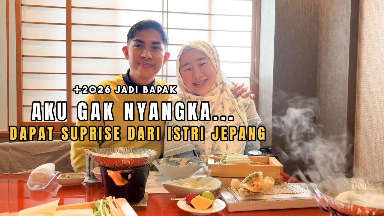 Istri Jepang Kasih Kejutan Ulang Tahun ke Suami, Bikin Terharu 😭