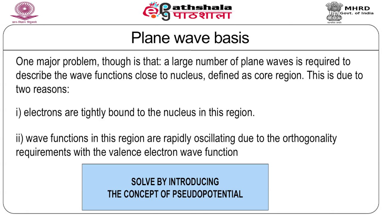 Modern electronic structure calculations - Gaussian and Plane wave basis